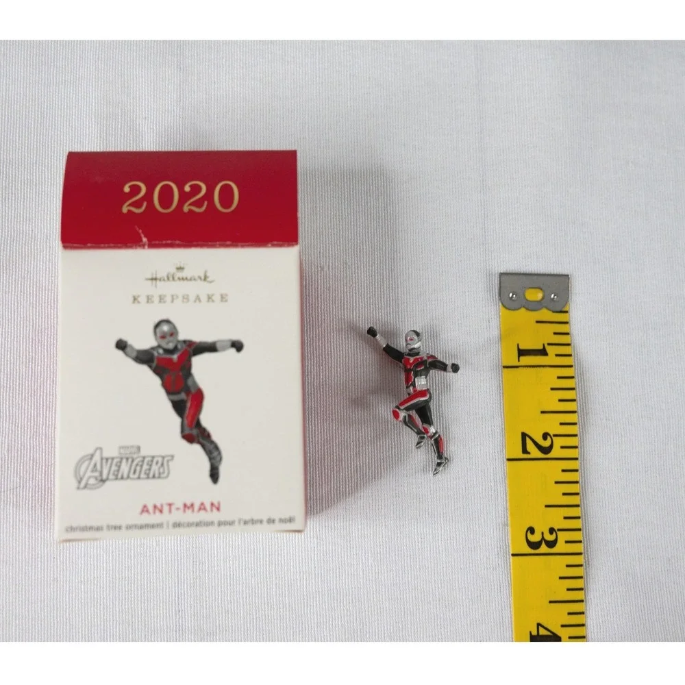 Hallmark Ant-Man Ornament Miniature Red Excellent 2020 Marvel Avengers Keepsake